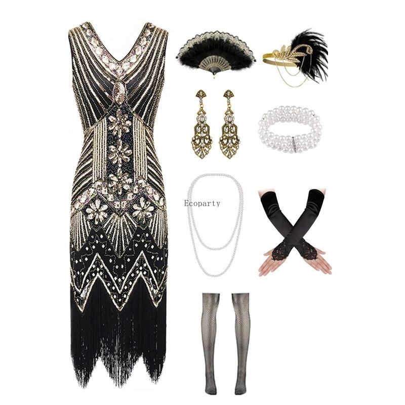 Men'S Accessories In The 1920S - Disfraz 1920s Flapper Dresses for Women
