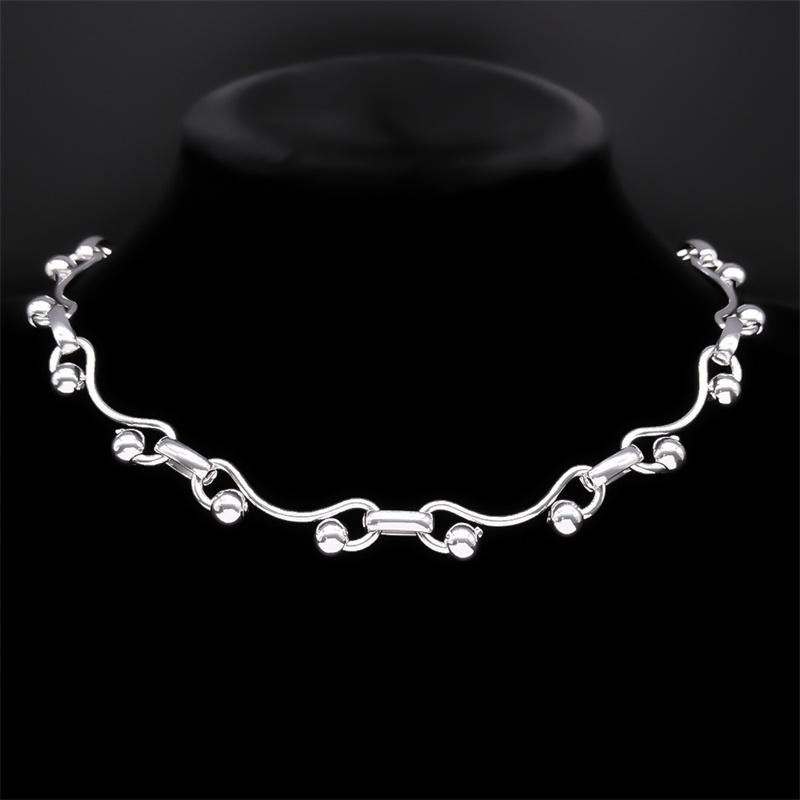 Y2K Choker Chain Necklace for  - Men Accessories Neck Chain recension och pris