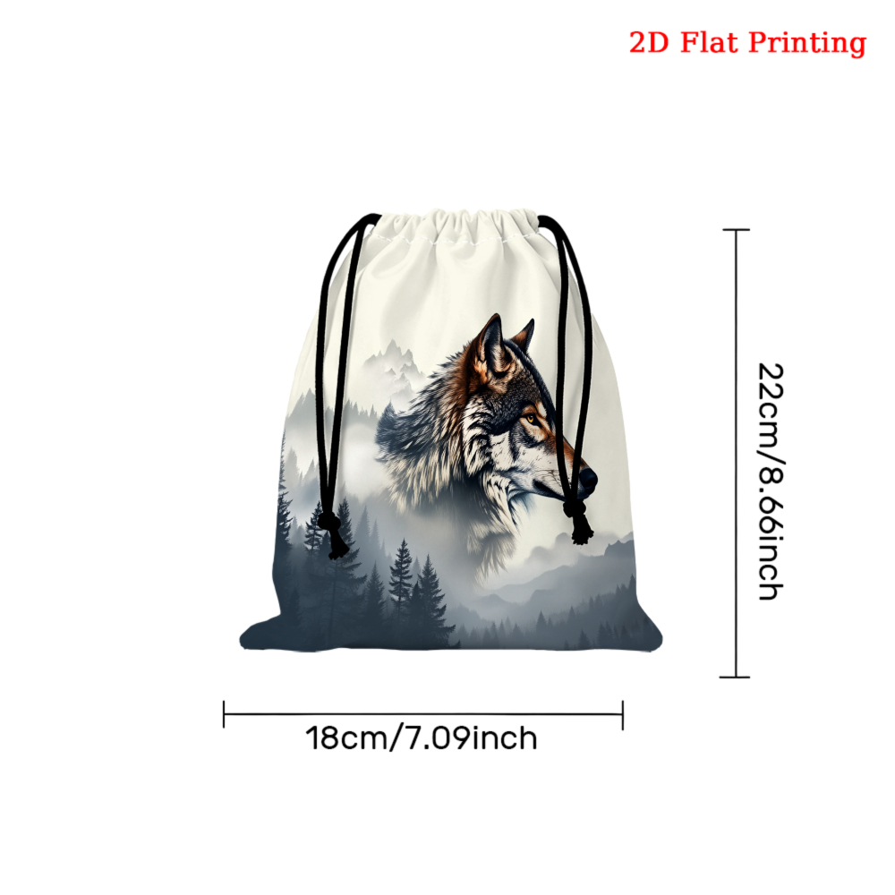 1pc Fashion Drawstring Bag Whi - Travel Organizer Men recension och pris