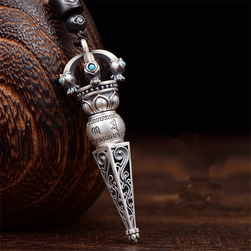 Six-character Truth Vajra Pest - Men Accessories Neck Chain recension och pris