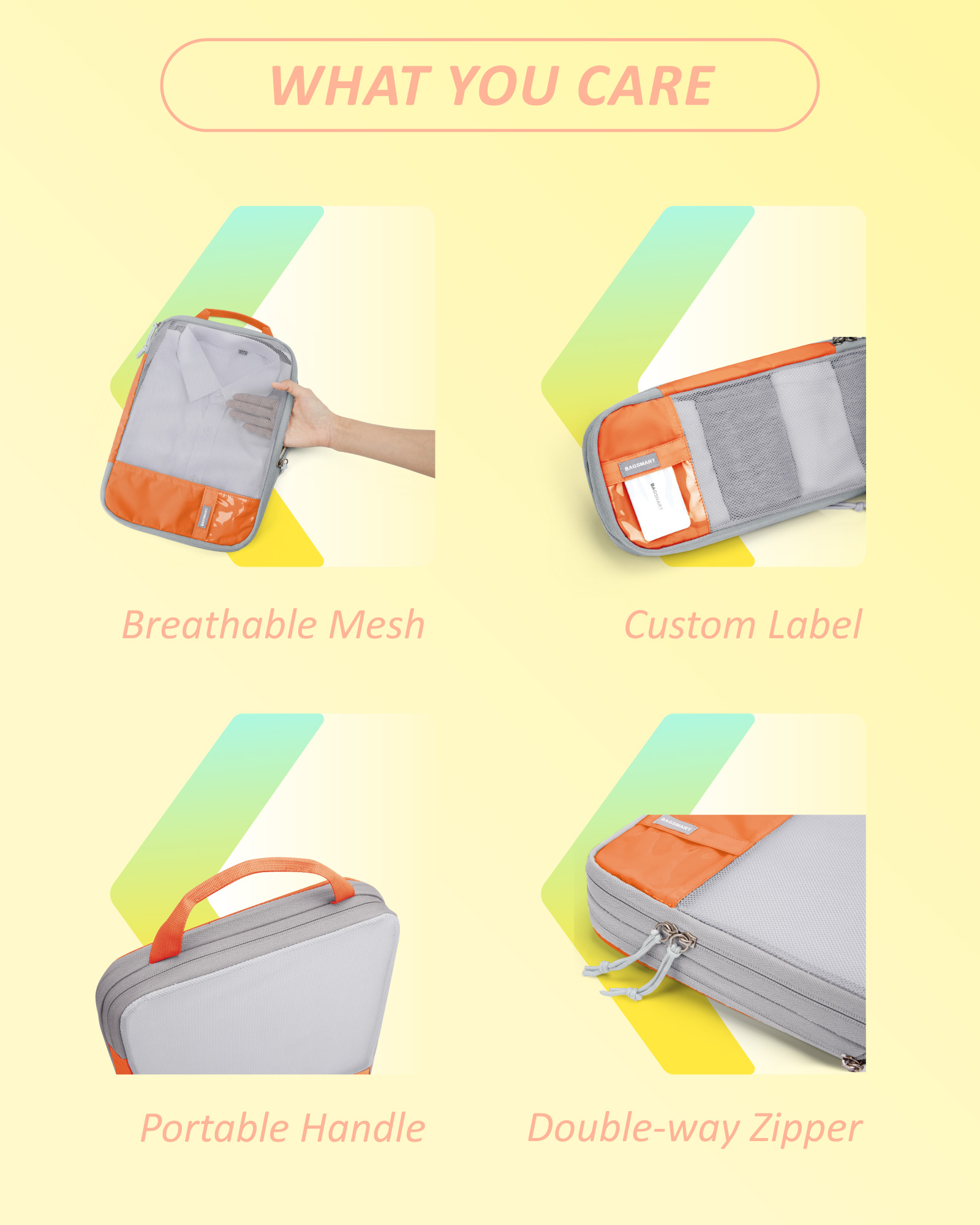 BAGSMART Compression Packing C - Travel Organizer Men recension och pris