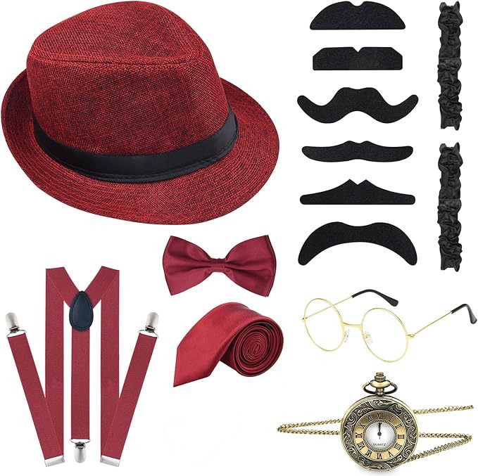Men 1920s Gatsby Costume Acces - Men'S Accessories In The 1920S recension och pris