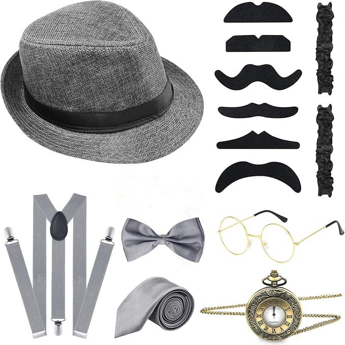 Men 1920s Gatsby Costume Acces - Men'S Accessories In The 1920S recension och pris